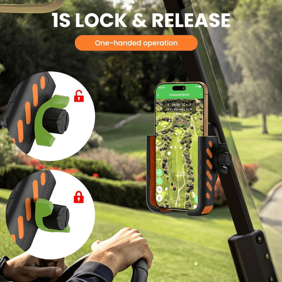 MagTech Pro Golf Cart Phone Mount - Rosland Ridge