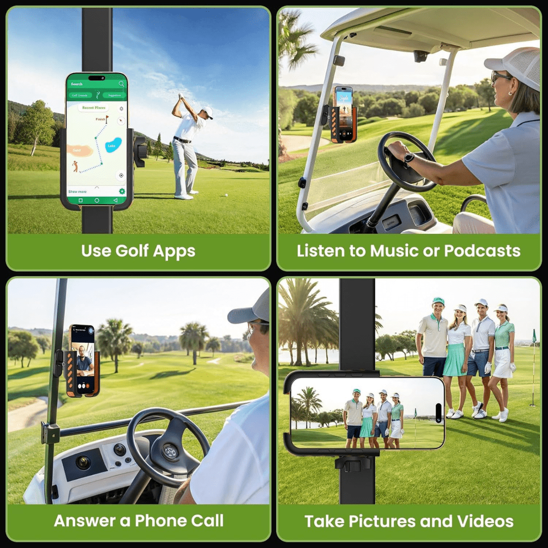 MagTech Pro Golf Cart Phone Mount - Rosland Ridge